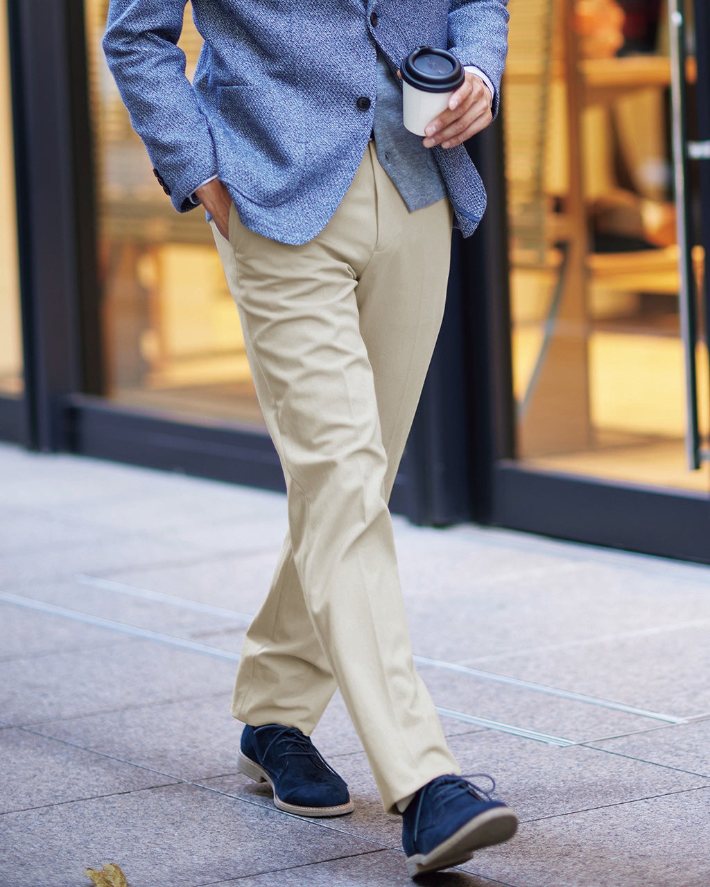 メンズ パンツ（ベージュ）一覧/40代50代からのファッション通販 DoCLASSE