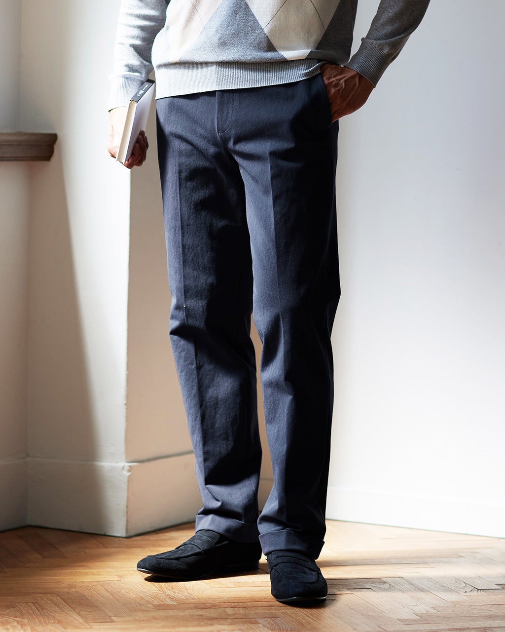 360°高伸縮チノ伸快適ウエスト・ノータック/DoCLASSE