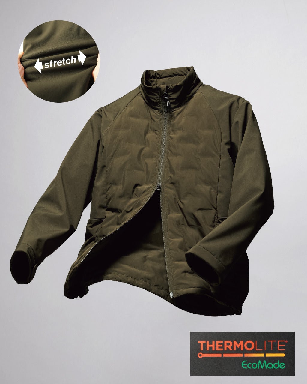 サーモライト中綿エアーINジャケット/DoCLASSE