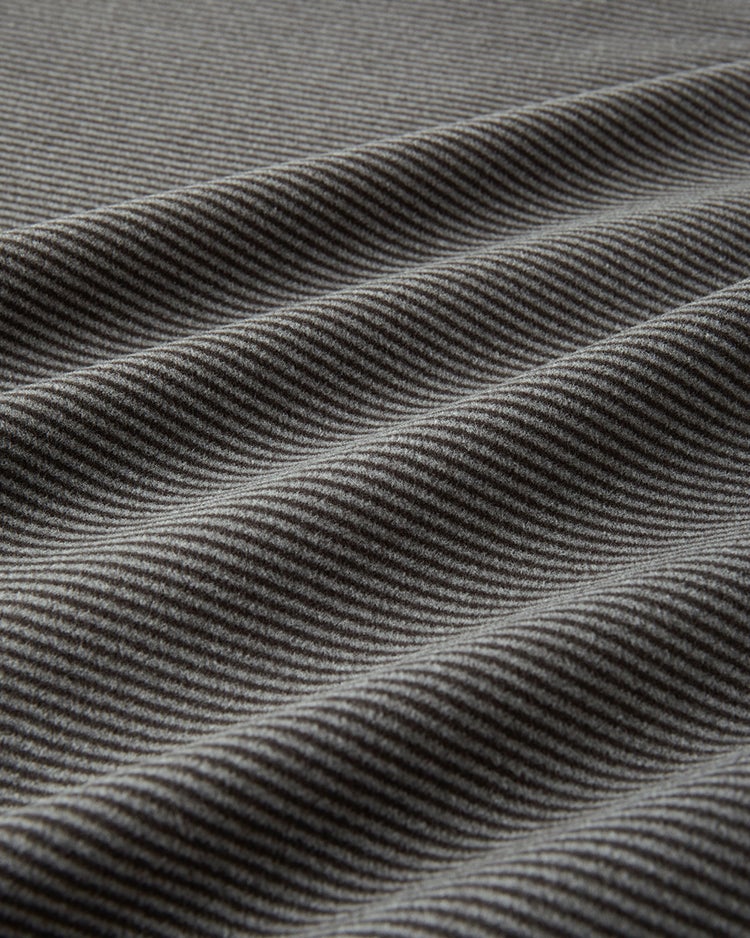 ウルトラソフト両面起毛ネックウォーマー付き 詳細画像 ブラック&times;杢チャコール 8