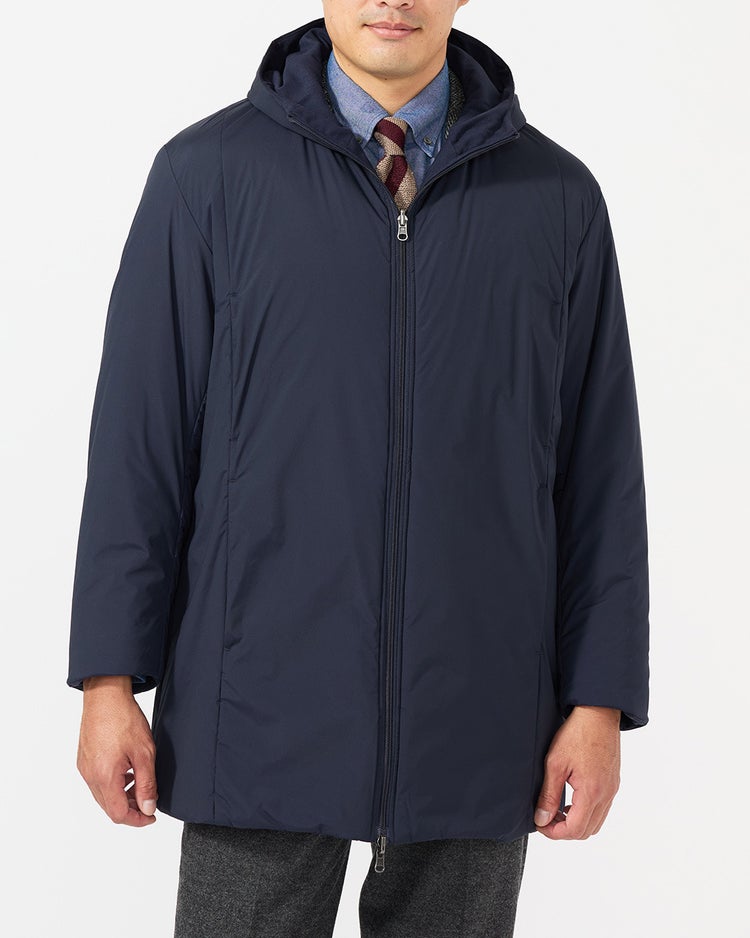 高機能中綿・Airライト・リバーシブルコート 詳細画像 ネイビー 5