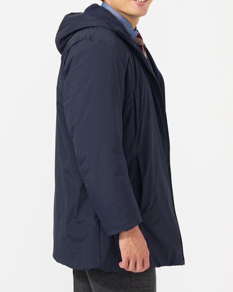 高機能中綿・Airライト・リバーシブルコート 詳細画像 ネイビー 7