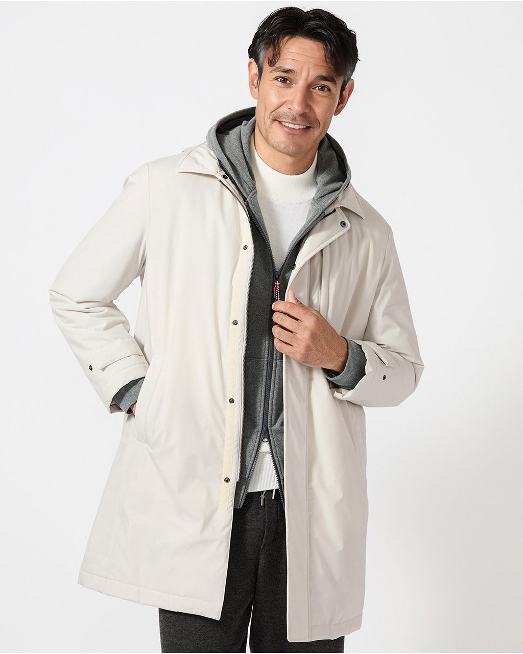 マジカルサーモ・Airライト・ジェントルコート/40代50代からのメンズ