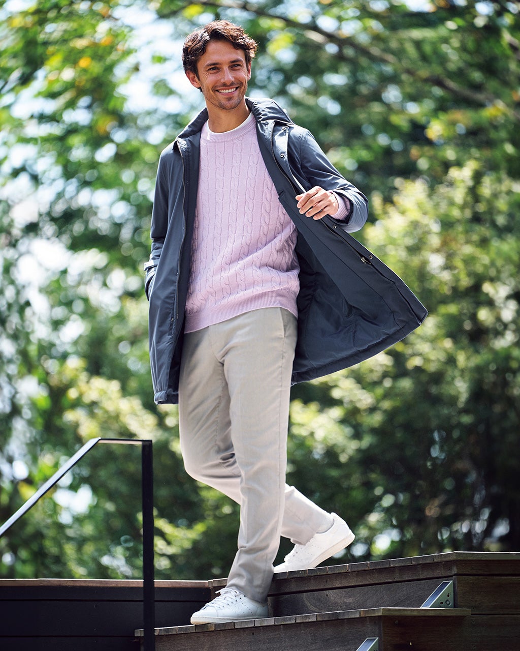 マジカルサーモ・Airライト・ジェントルコート/40代50代からのメンズ