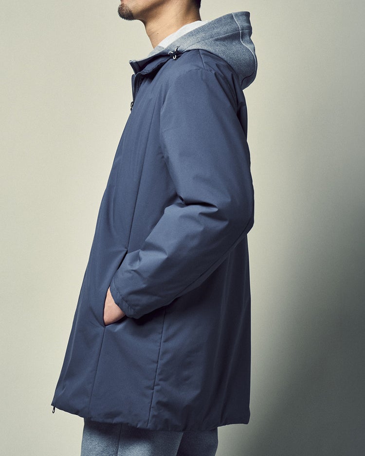 マジカルサーモ・Airライト・パッカブルコート 詳細画像 ブルー 3