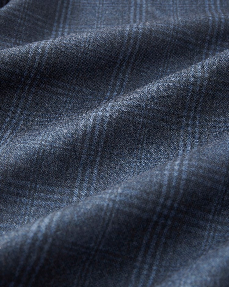 ウーリック多機能ジャージシャツ 詳細画像 ネイビーチェック 2