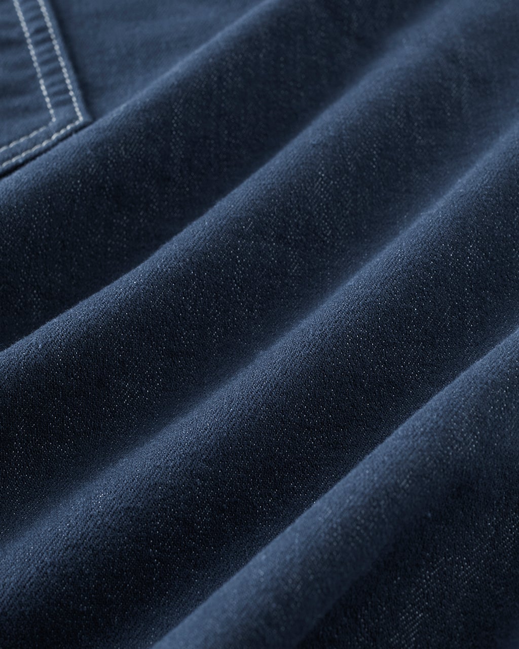 色落ち解消デニム風柔らかペインターパンツ/40代50代からの