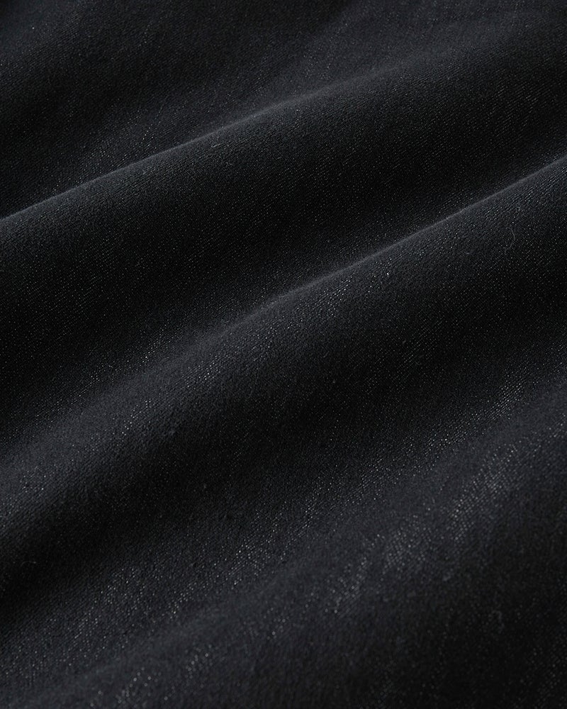 色落ち解消デニム風ボアライダージャケット 詳細画像 ダークインディゴ 10