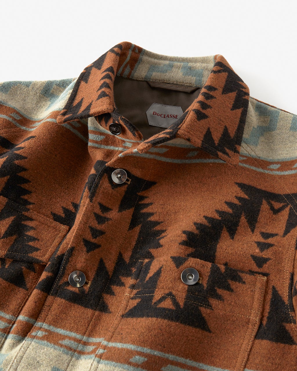 ネイティブアメリカン柄カバーオール/40代50代からのメンズ