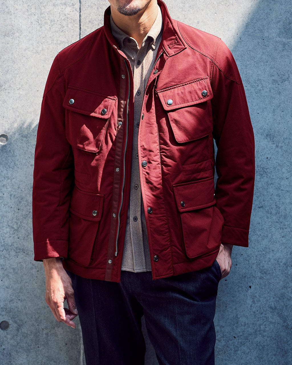 M65サーモライト中綿3Dジャケット/DoCLASSE