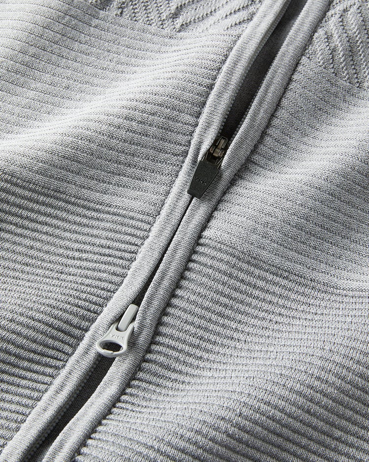 軽量ストレッチ吸汗速乾ゴルフジャケット 詳細画像 杢グレー 3
