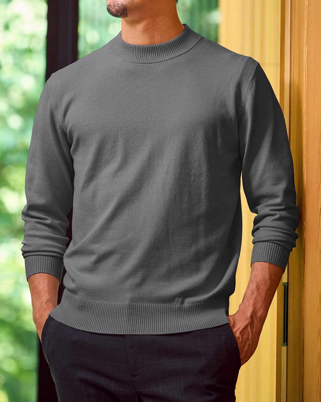 Doサーモテックスシルク混ハイネック/DoCLASSE