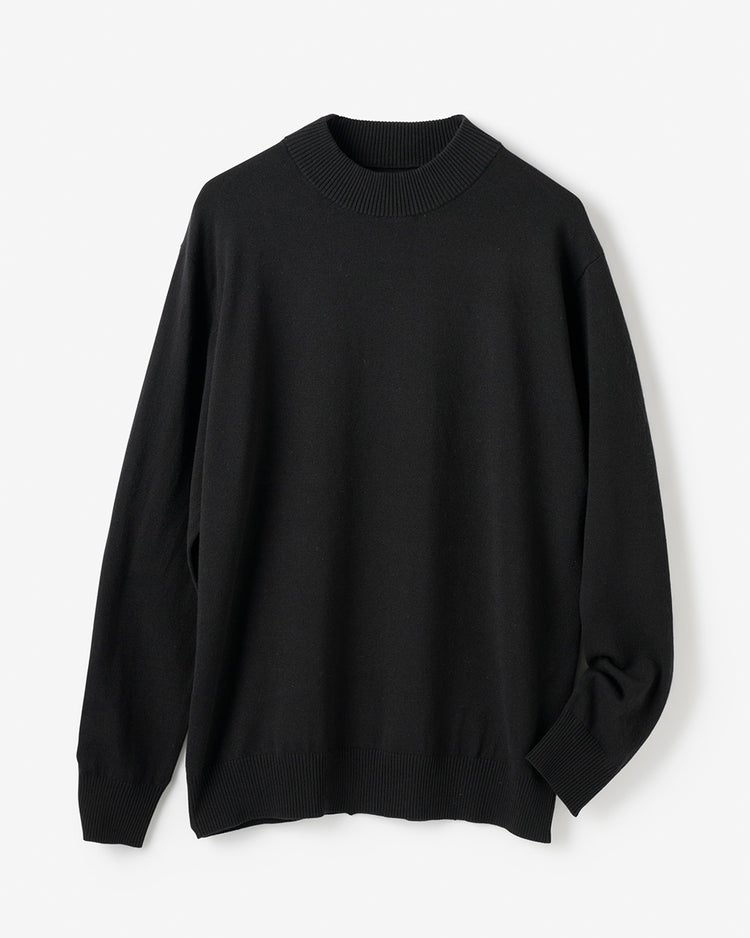 Doサーモテックスシルク混ハイネック 詳細画像 ブラック 1