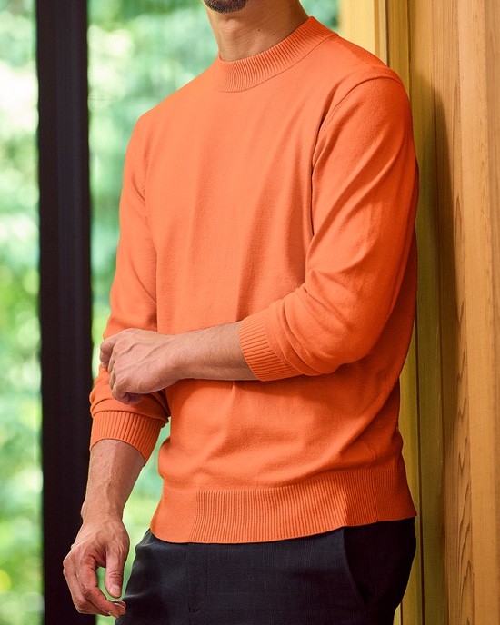 Doサーモテックスシルク混ハイネック