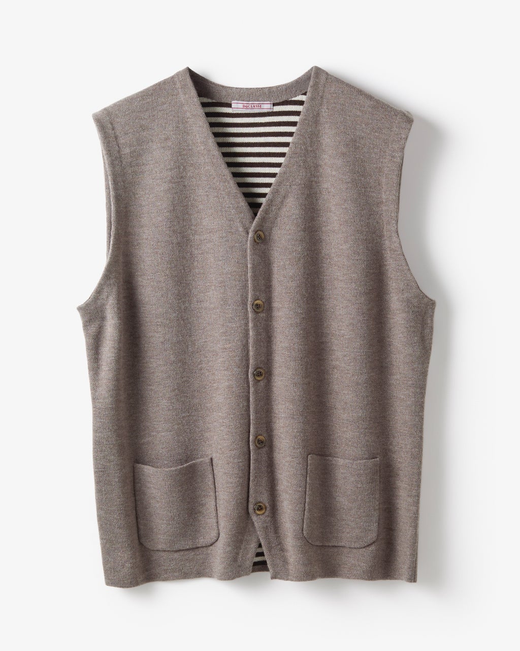 着心地ライトニットジレ/40代50代からのメンズファッション通販 DoCLASSE