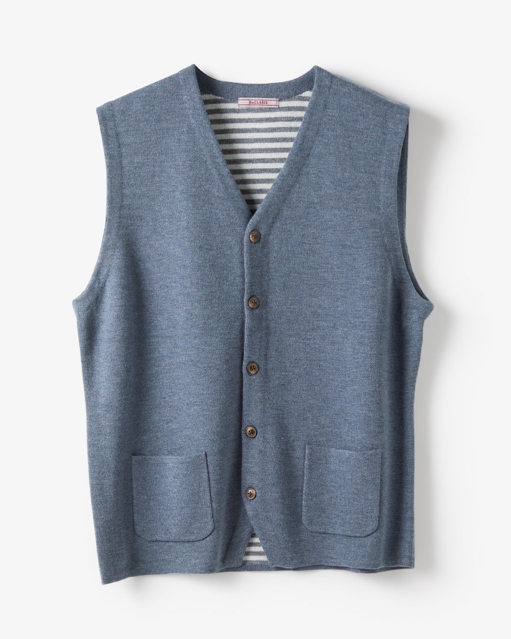 着心地ライトニットジレ/40代50代からのメンズファッション通販 DoCLASSE