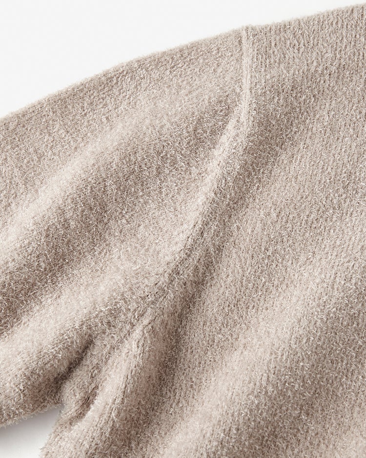 柔らか新触感モール糸ニット・ハイネック 詳細画像 グレージュ 3