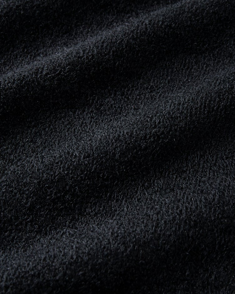 柔らか新触感モール糸ニット・ハイネック 詳細画像 ブラック 2