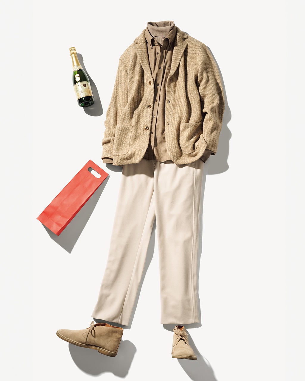 CLASS ダブルラッセルジャガードカーディガン CLASS ダブルラッセルジャガードカーディガン ブラック フリーサイズ