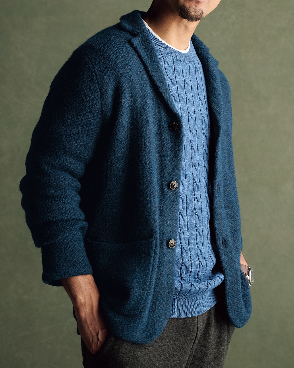 メンズ カーディガン/40代50代からのファッション通販 DoCLASSE