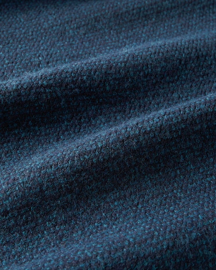 ジャカード柔らかカーディガンジャケット 詳細画像 アンティークインディゴ 2