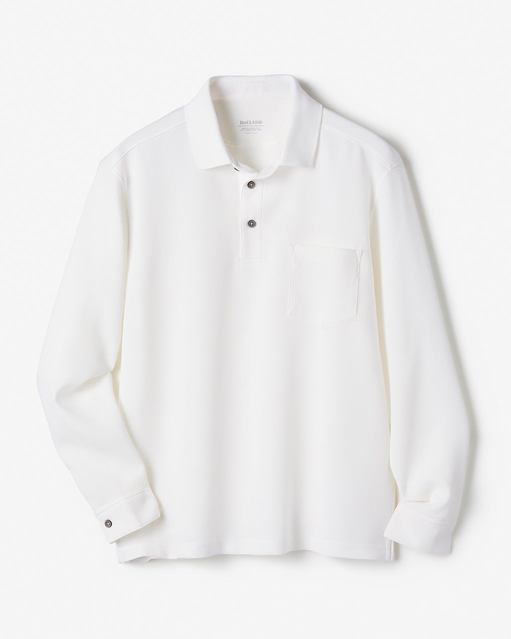 高性能アクティブ軽快ポロ 長袖/40代50代からのメンズファッション通販