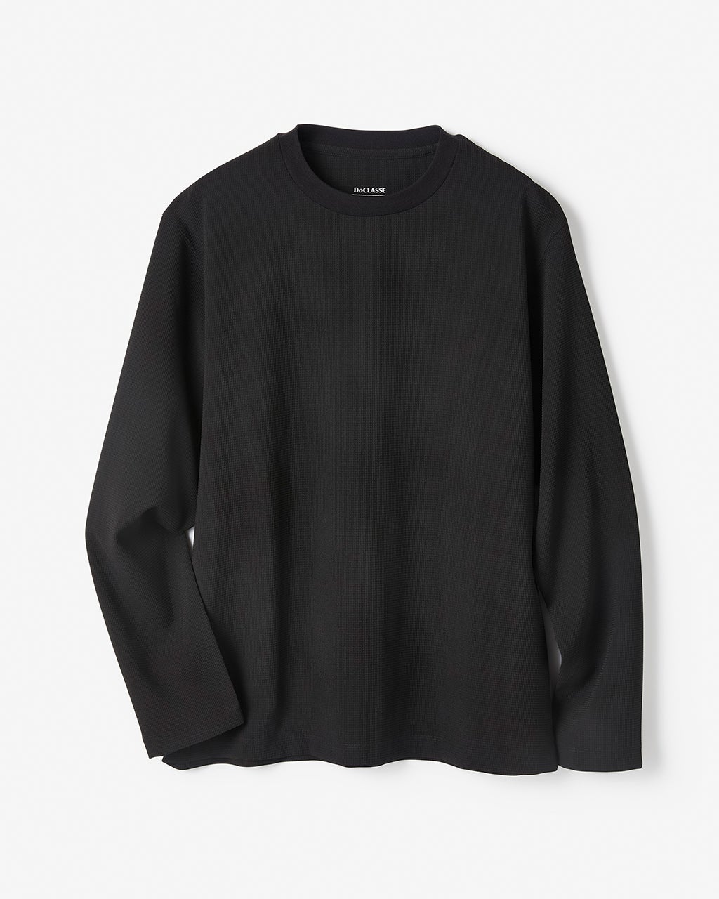 FLEX WIT ME 長袖カットソー ブラック 高性能アクティブ軽快Tシャツ 長袖/DoCLASSE