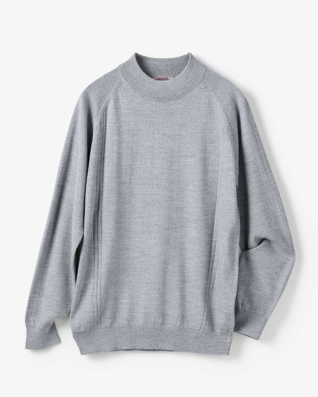 イタリア糸メリノウール混ハイネック/40代50代からのメンズ