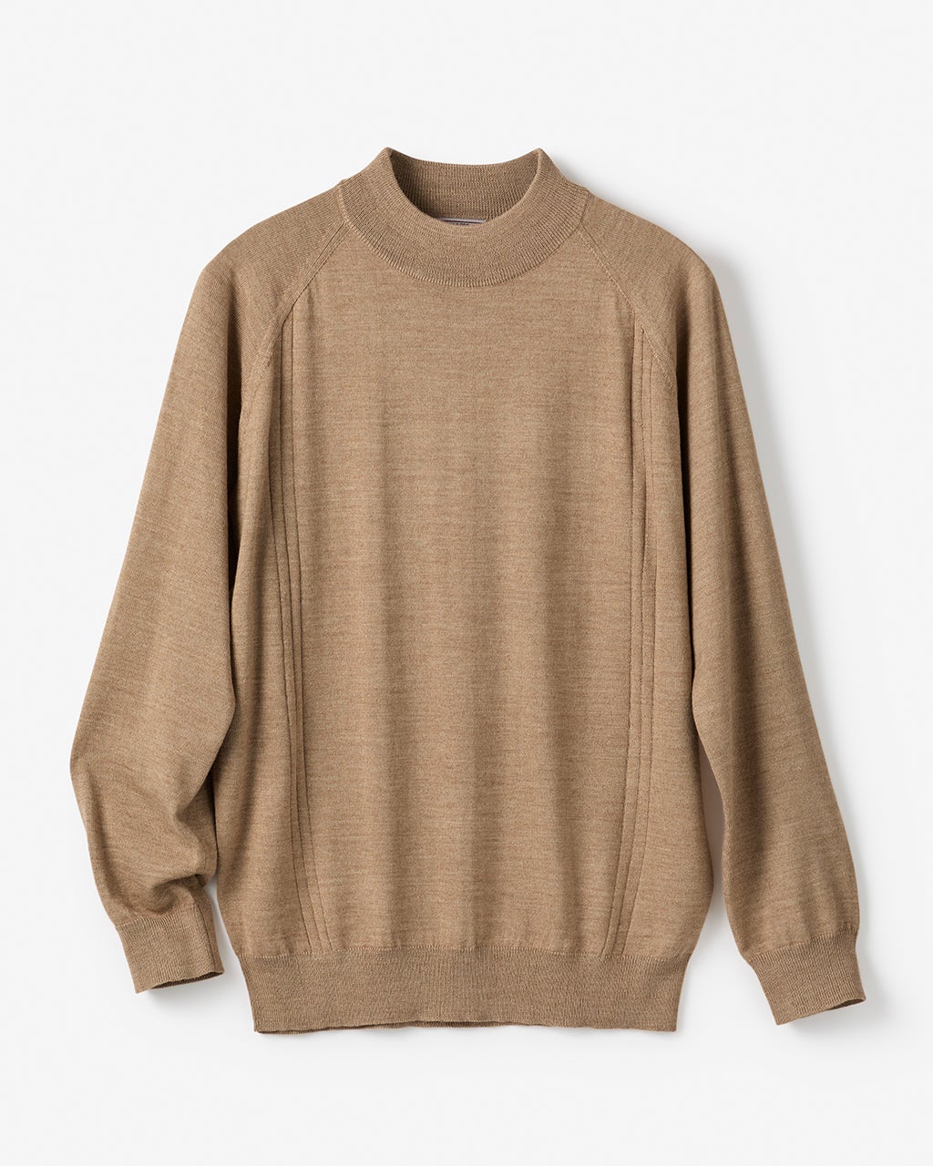 イタリア糸メリノウール混ハイネック/DoCLASSE