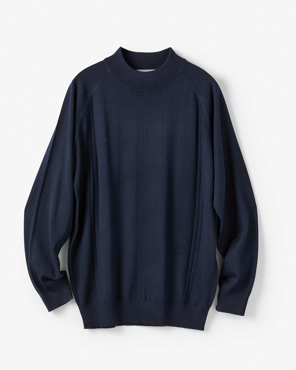 イタリア糸メリノウール混ハイネック/DoCLASSE