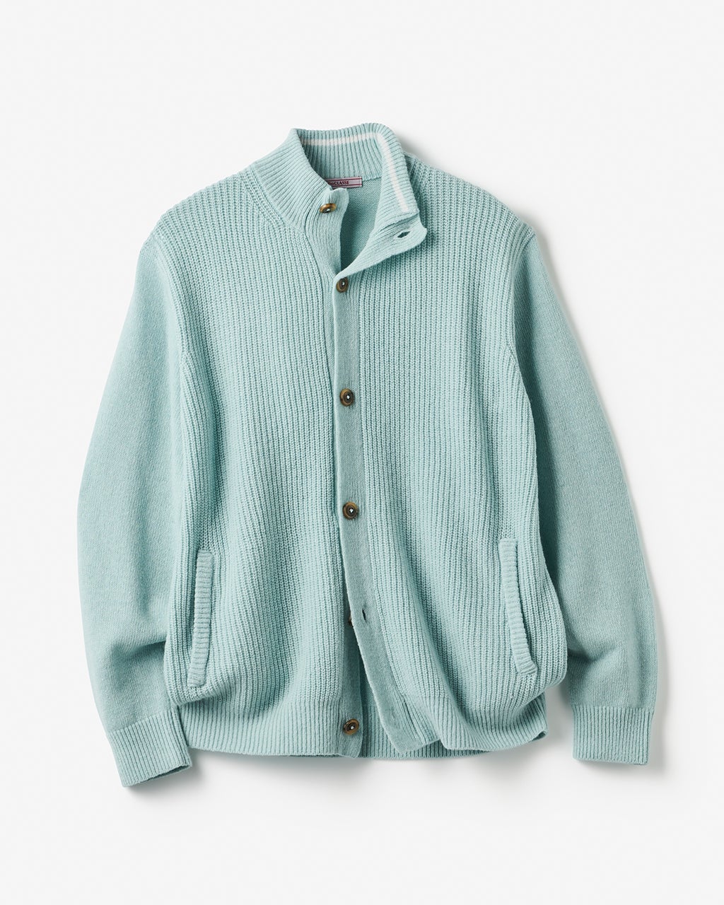 イタリア糸ソフトウール混ジャケットカーディガン/DoCLASSE