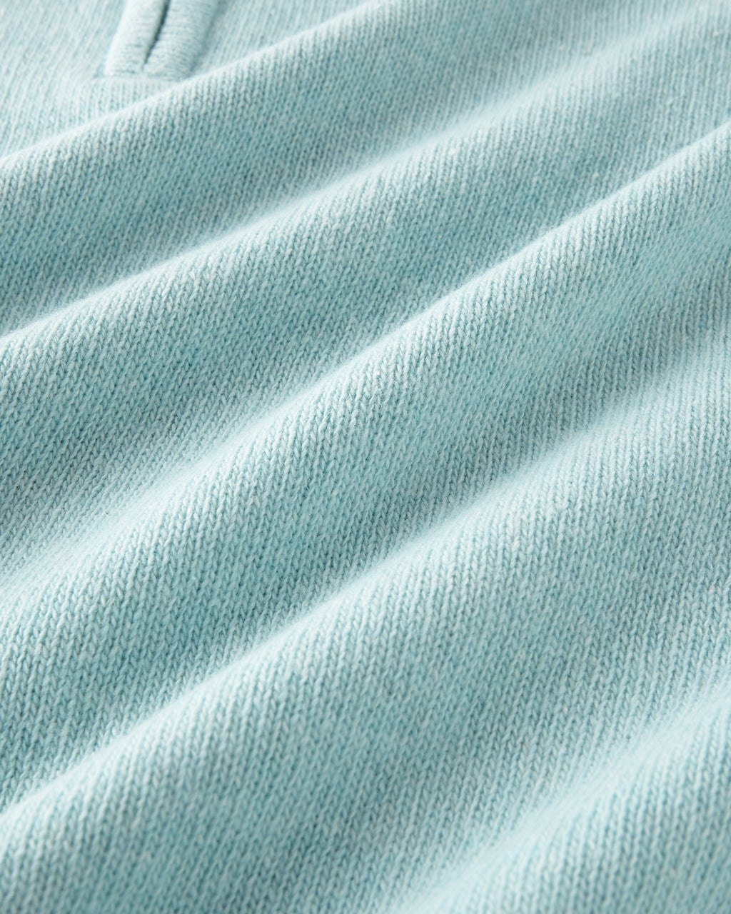 イタリア糸ソフトウール混ハーフジップセーター/DoCLASSE