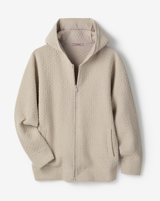 モールヤーンフルジップパーカ