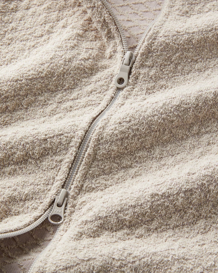 モールヤーンフルジップパーカ 詳細画像 グレー 2