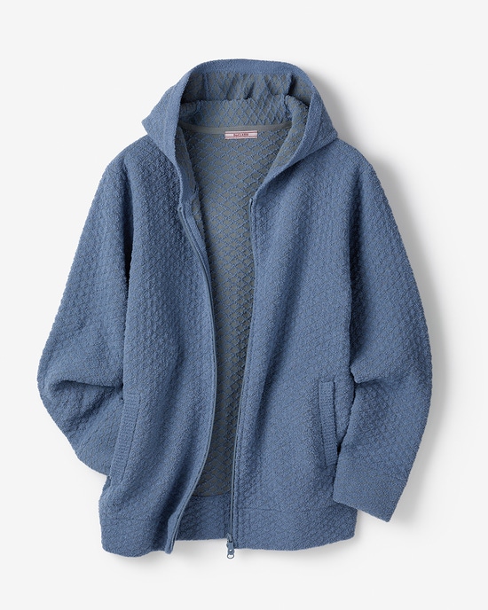 モールヤーンフルジップパーカ