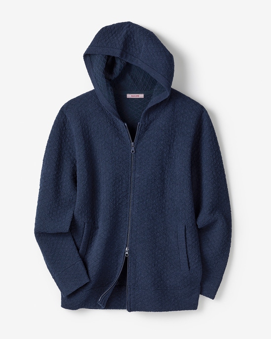 モールヤーンフルジップパーカ