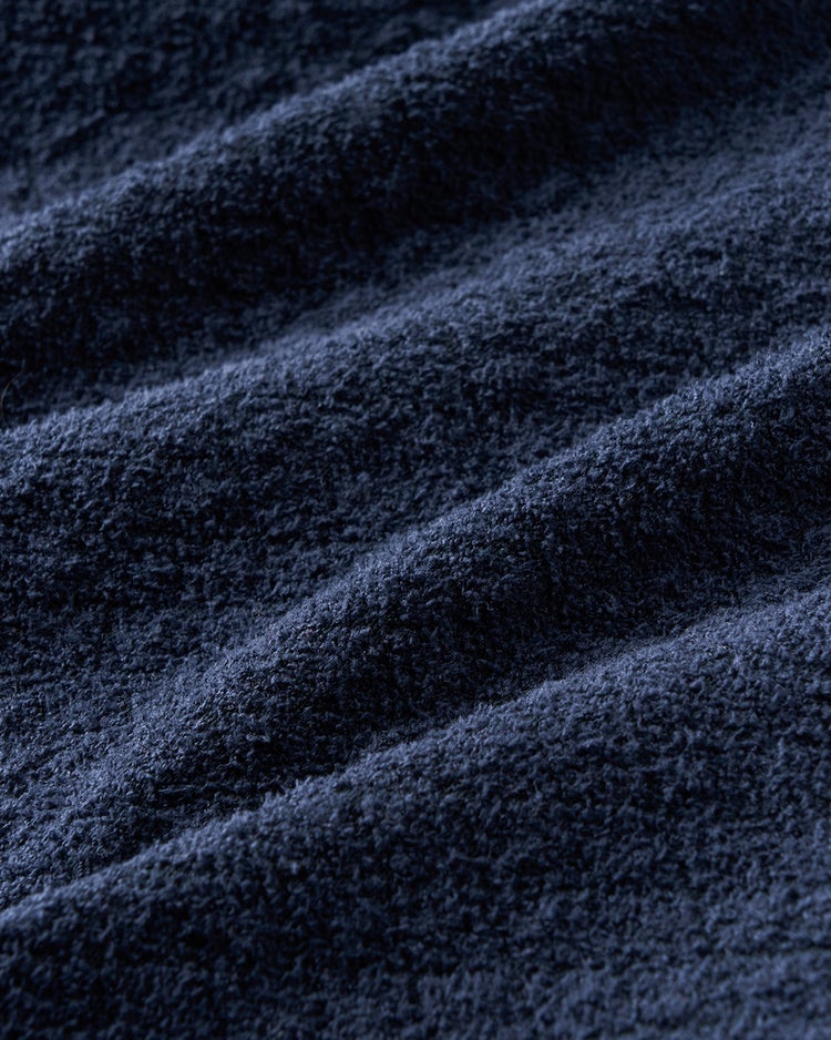 モールヤーンフルジップパーカ 詳細画像 ネイビー 4