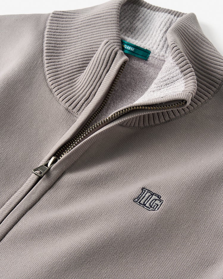 ダブルフェイス裏ボアタウン＆ゴルフジャケット 詳細画像 ライトグレー 2