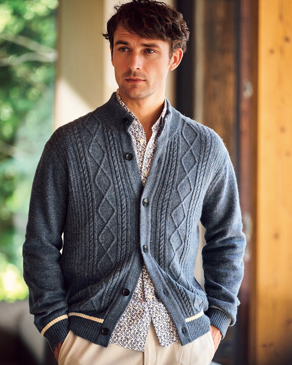 メンズ カーディガン/40代50代からのファッション通販 DoCLASSE