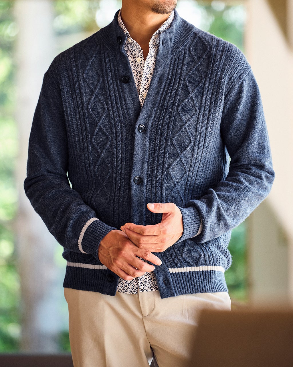 厳選ラムブレンド・ジャケットカーディガンⅡ/DoCLASSE