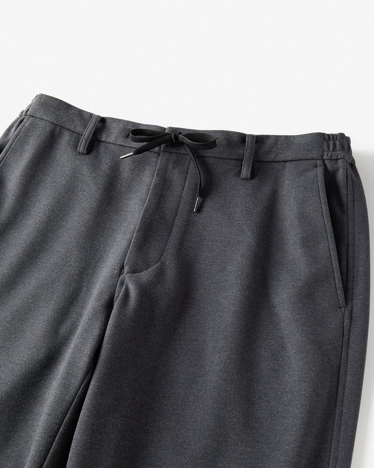 高性能ウォームジャージパンツノータック 詳細画像 チャコール 3