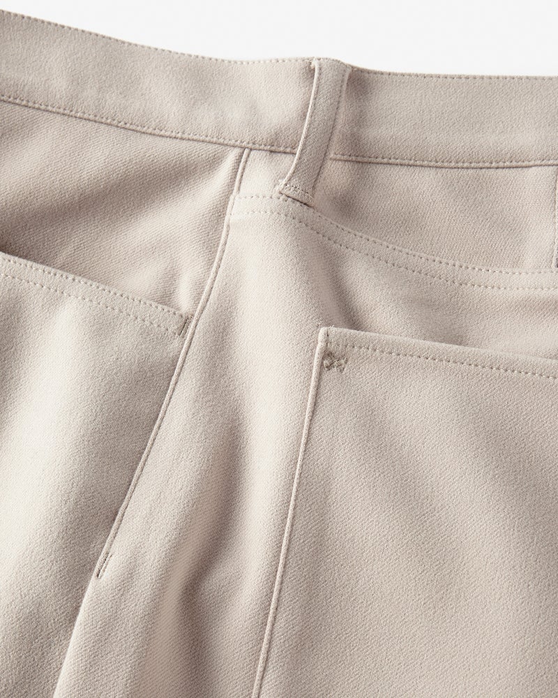 高性能ウォームジャージパンツ脚長ストレート 詳細画像 エクルー 4