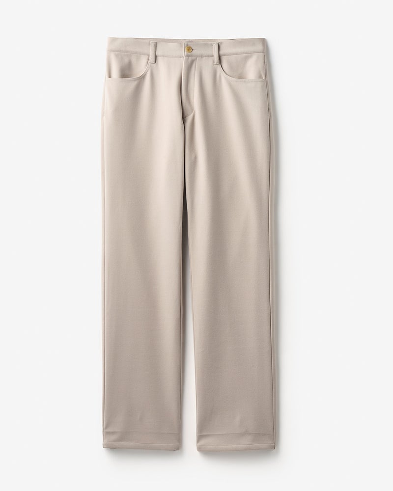 高性能ウォームジャージパンツ脚長ストレート 詳細画像 エクルー 7