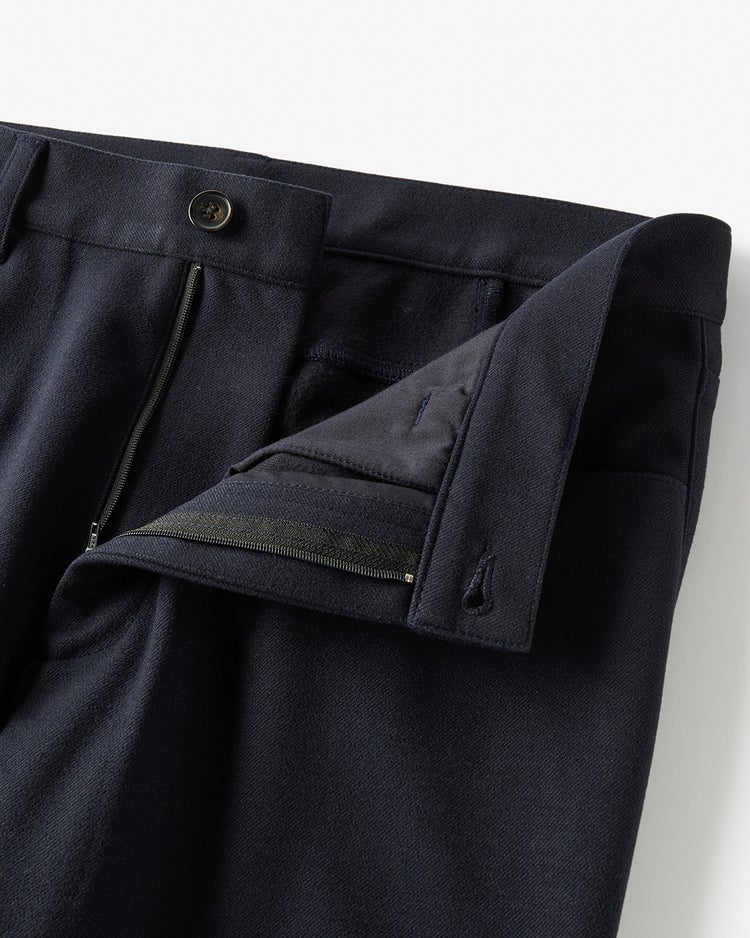 高性能ウォームジャージパンツ脚長ストレート 詳細画像 ダークネイビー 3