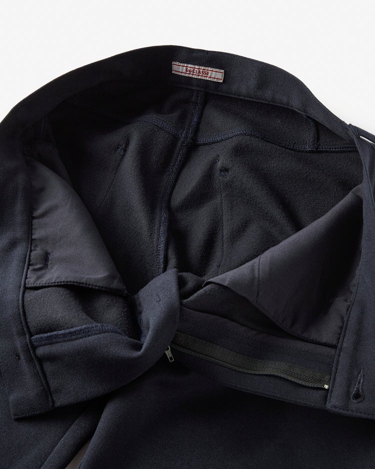 高性能ウォームジャージパンツ脚長ストレート 詳細画像 ダークネイビー 4