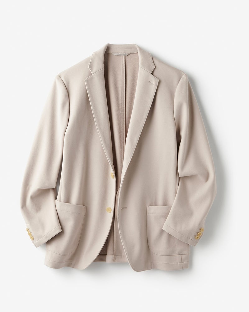 高性能ウォームジャージジャケット 詳細画像 エクルー 4