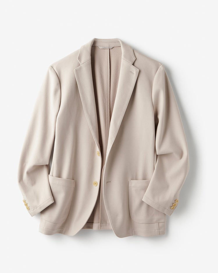 高性能ウォームジャージジャケット 詳細画像 エクルー 4