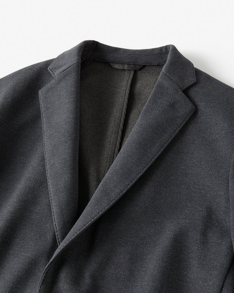 高性能ウォームジャージジャケット 詳細画像 チャコール 2