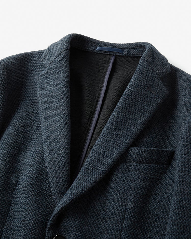 日本の匠・高快適ジャージジャケット 詳細画像 ネイビー 2