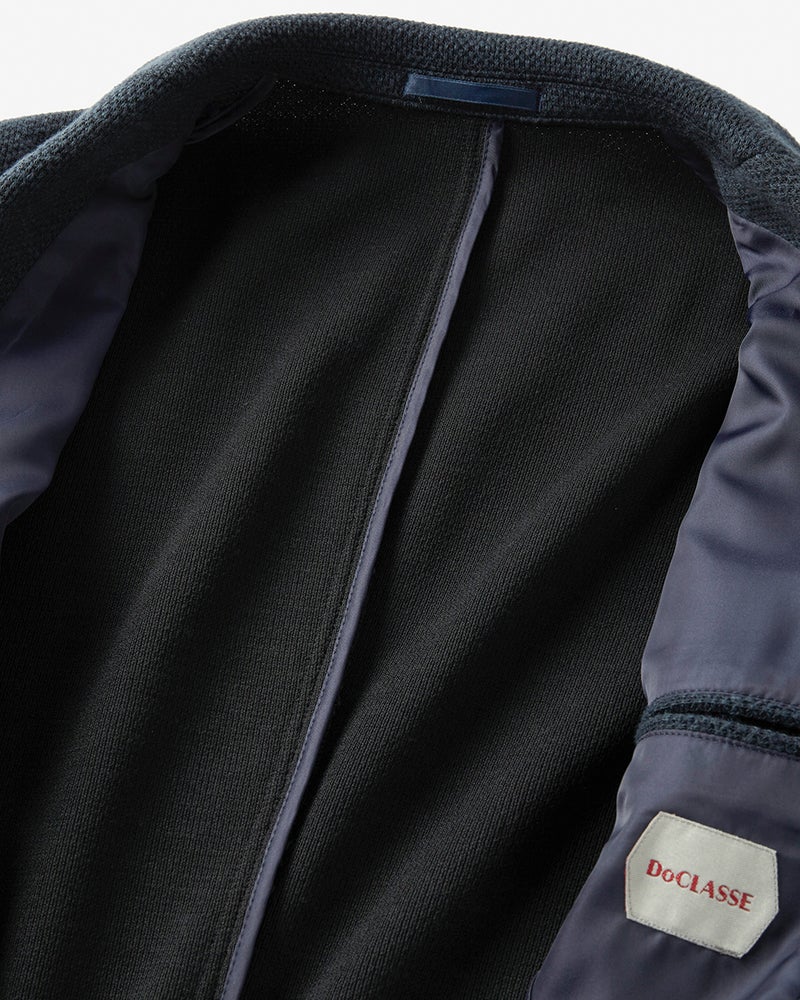 日本の匠・高快適ジャージジャケット 詳細画像 ネイビー 3